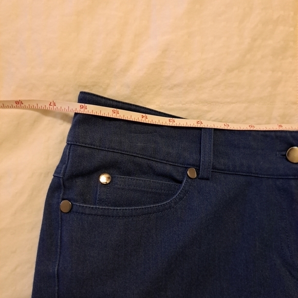J. McLaughlin Pants Size 10 Blue No Size And Brand Tag Excellent Condition - Picture 4 of 15